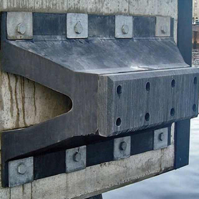 Resistencia al impacto de los guardabarros de tipo V en el poste del muelle de alta longitud