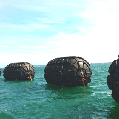 50 kPa Muelle de caucho neumático Fender de caucho Plataformas en alta mar Muelle de embarcaciones flotantes