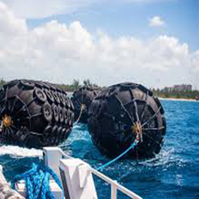 50 kPa Muelle de caucho neumático Fender de caucho Plataformas en alta mar Muelle de embarcaciones flotantes