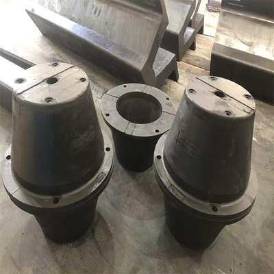 500 mm de altura Fenders de goma de cono Barco Buques de contenedores grandes