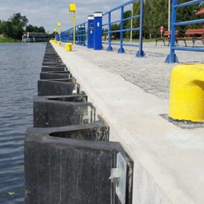 Fender de caucho de arco de extensión marina de alta absorción de golpes