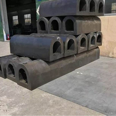 Anticorrosivos superior tipo D guardabarros protectores de pilas guardabarros de muros de muelle guardabarros de caucho