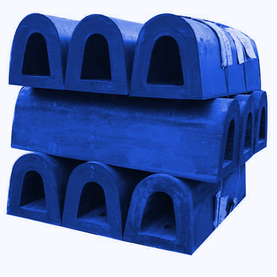 Fenders innovadores de tipo D Fenders cónicos Fenders de arco Fenders de caucho celular Fenders de remolcadores