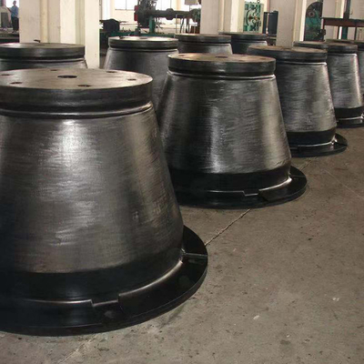Excelente elasticidad de los guardabarros de goma cónico con doble bajo mantenimiento