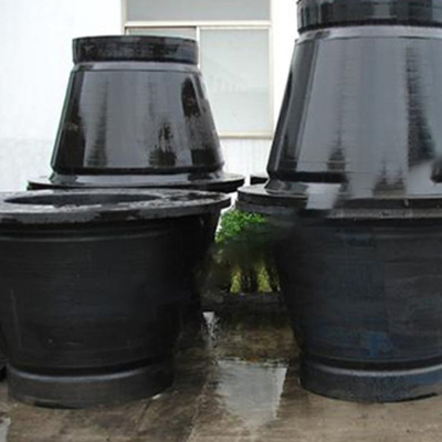 Diseño modular Fenders de cono de caucho extrudido marino resistente
