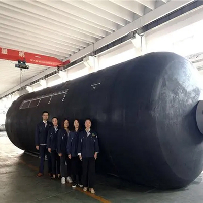 ISO 17357 Fender neumático inflable de tipo de honda para submarinos