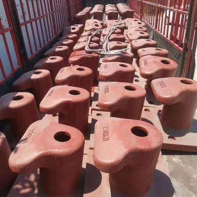 Solución personalizada de soportes de amarre de acero galvanizado en caliente