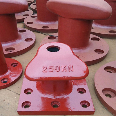 150T de amarre marino Bollardo resistente a la intemperie Durable cabeza de tee