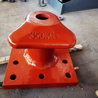 150T de amarre marino Bollardo resistente a la intemperie Durable cabeza de tee