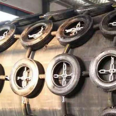 Fender flotante de Yokohama certificado para buques cilíndricos por ABS