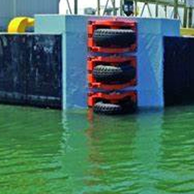 Fenders de rodillos ASTM D2000 Fenders de ruedas certificados para protección marina