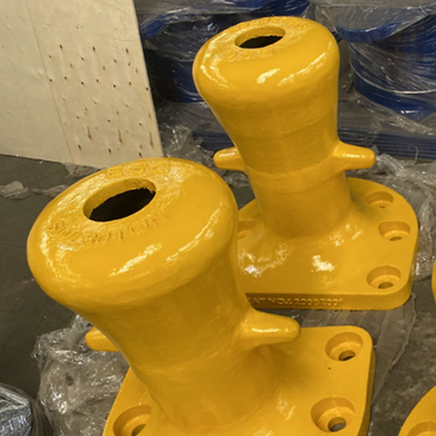 Bollar de amarre de buque Bollar de hierro fundido de acero para poste de atraque
