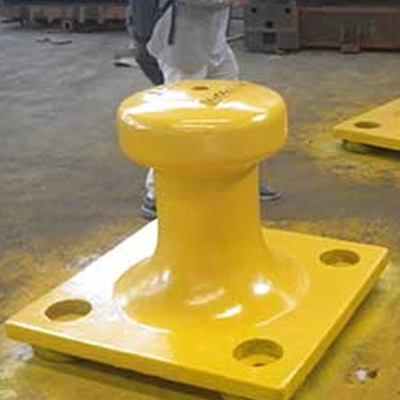 Bollar de amarre de buque Bollar de hierro fundido de acero para poste de atraque