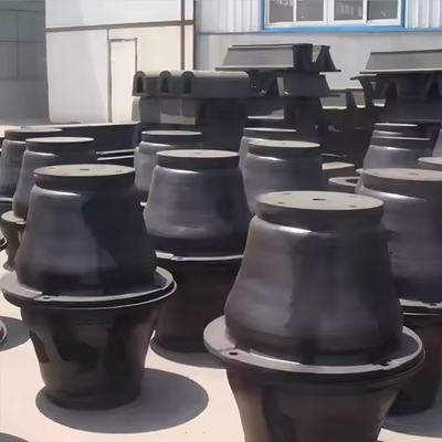 Protección de buques de muelle Alta resistencia al impacto Fenders de goma cónica con larga vida útil