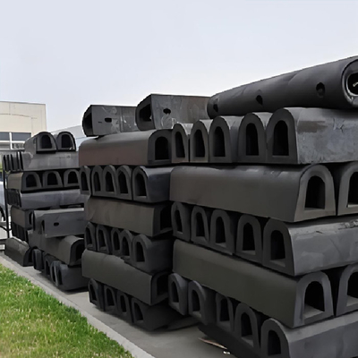 Fenders de tipo D para embarcaciones Fender de caucho marino para estructuras de acero de muelles