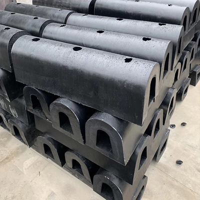 Fenders de tipo D para embarcaciones Fender de caucho marino para estructuras de acero de muelles