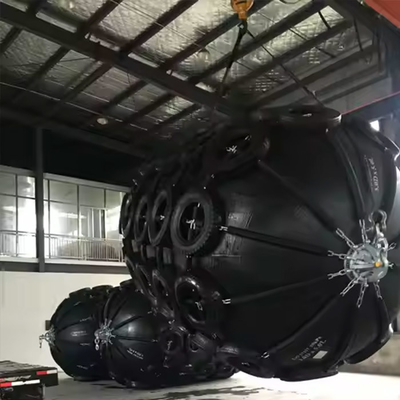 4500 mm X 9000 mm NR Jumbo Fender Absorción de energía superior
