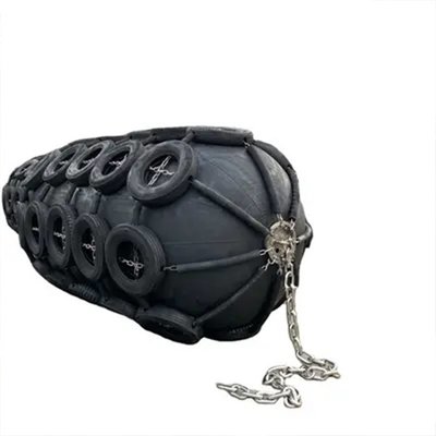 Absorción de choques eficiente Fender neumático de goma Propiedades de alta elasticidad Fácil de limpiar