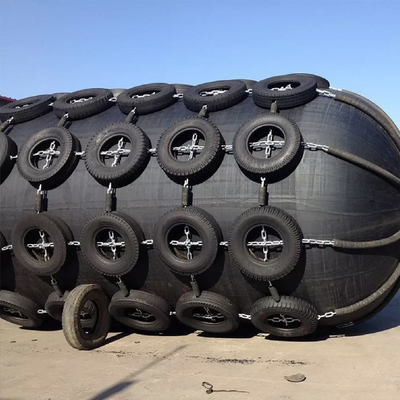 Absorción de choques eficiente Fender neumático de goma Propiedades de alta elasticidad Fácil de limpiar