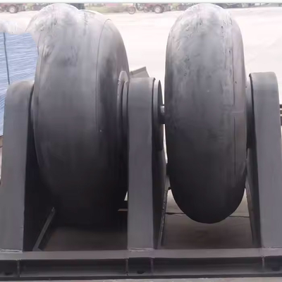 NBR Marine Dock Roller Fenders Absorción de golpes