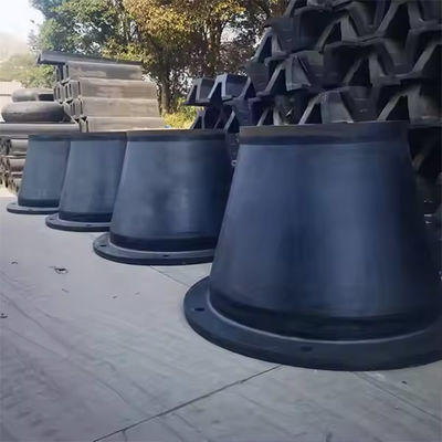 500h Cone Fender Alta absorción de energía baja fuerza de reacción diseño de ahorro de espacio