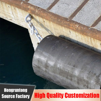 750×1800mm Fenders marinos cilíndricos Superficie lisa y resistente a los golpes