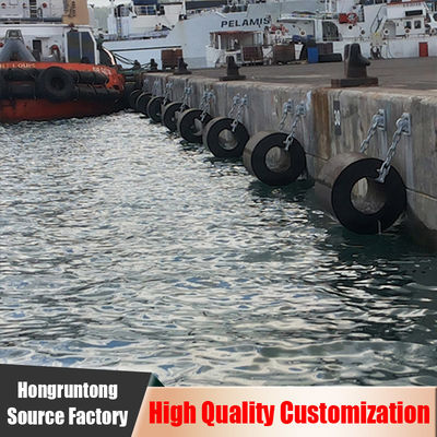 750×1800mm Fenders marinos cilíndricos Superficie lisa y resistente a los golpes