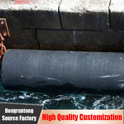 Fenders de caucho cilíndricos de 1000 × 2000 mm de larga duración y material ecológico