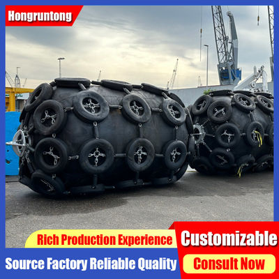 Defensa tipo Jumbo de alta resistencia, absorción de impactos superior, rendimiento estable