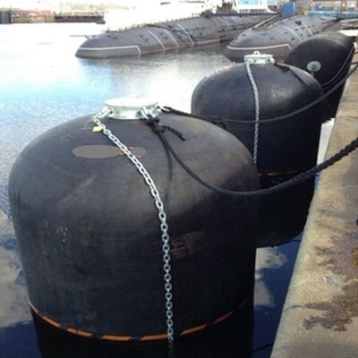 Construcción de caucho duradero Fender submarino Excelente disipación de energía A prueba de intemperie