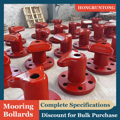 Bolardos de muelle de fácil instalación, acero de grado marino, larga vida útil