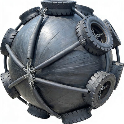 Fender de caucho inflable Alta absorción de impacto Excelente resistencia al agua de mar Ligero