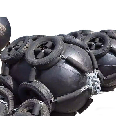 Fender de caucho de muelle alta capacidad de carga antienvejecimiento resistente a la intemperie