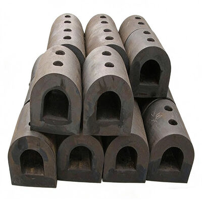 D Rubber Fender Space Saving Stable Structure Simple Maintenance