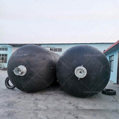 Defensas hidroneumáticas submarinas con alta absorción de energía, flotación vertical estable y resistente a la corrosión para atraque marino