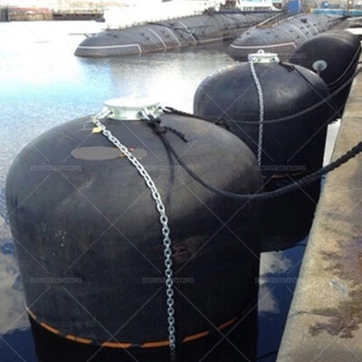 Fenders de submarinos con baja fuerza de reacción Rendimiento de amortiguador de choque resistente al desgaste para atraque marítimo