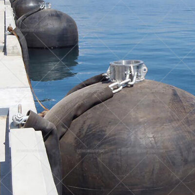 Fenders submarinos con alta absorción de energía, caucho de grado marino y capacidad de diseño personalizado
