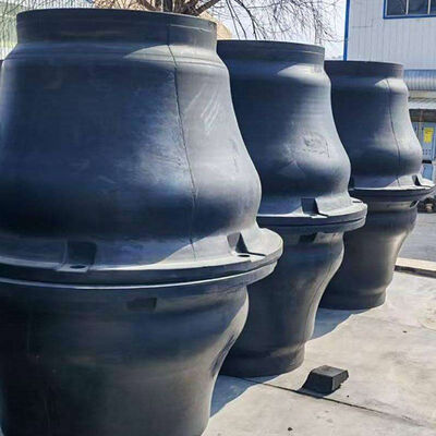 Fenders de caucho de cono resistentes al desgaste y absorbentes de golpes para protección de muelles marinos