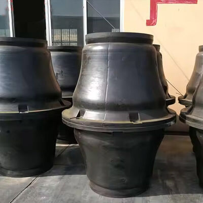 Fenders de caucho de cono resistentes al desgaste y absorbentes de golpes para protección de muelles marinos