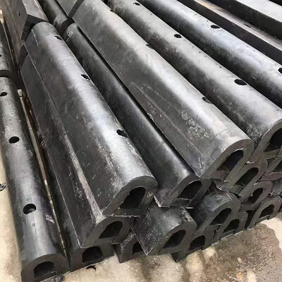 D Tipo de guardabarros ahorro de espacio estructura estable mantenimiento sencillo guardabarros de caucho marino