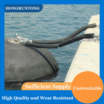 Ballasted Pneumatic Submarine Fenders with Customized Size for Navy Dock Hydro-Pneumatic Fenders